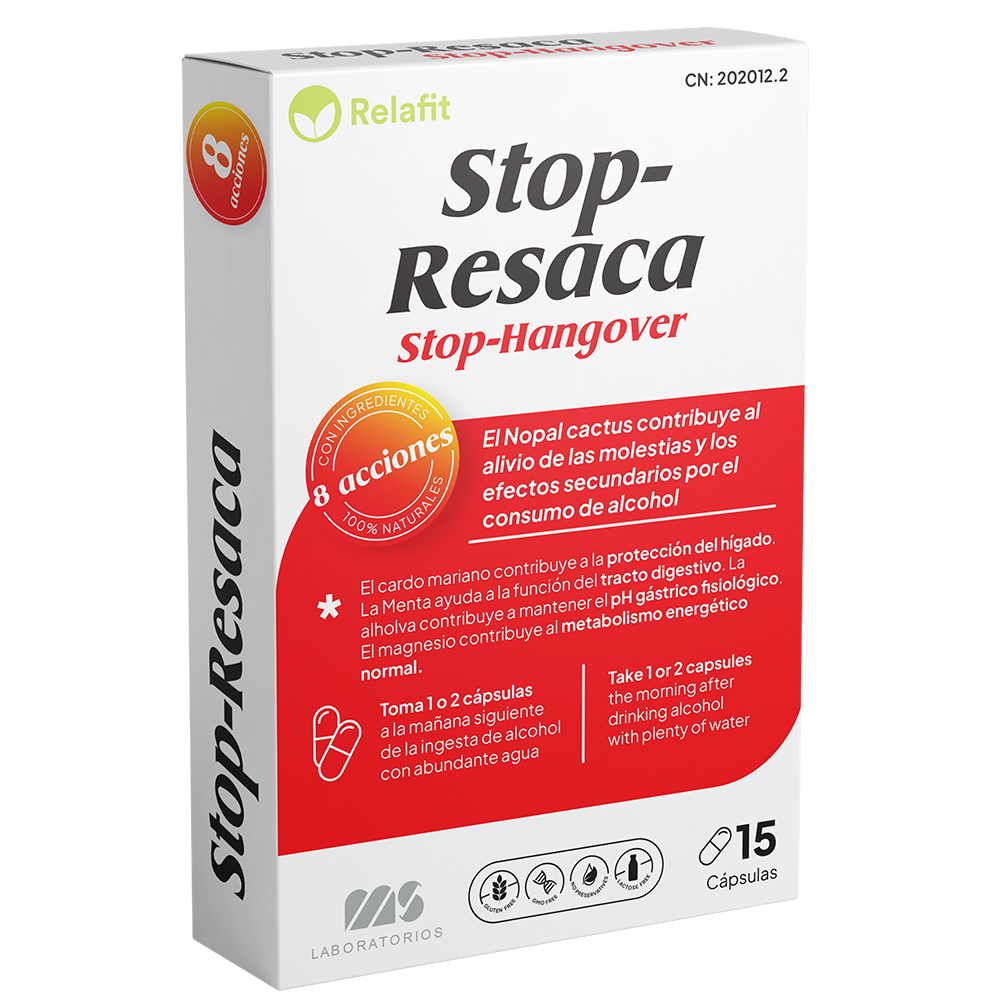 STOP RESACA® - Tu Solución para una Mañana Sin Resaca