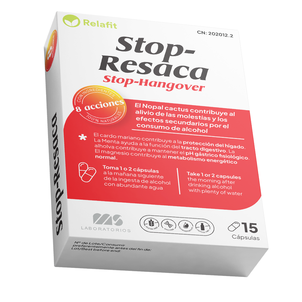 STOP RESACA® - Tu Solución para una Mañana Sin Resaca